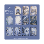 Blue Enchanted Scrap Paper Set
