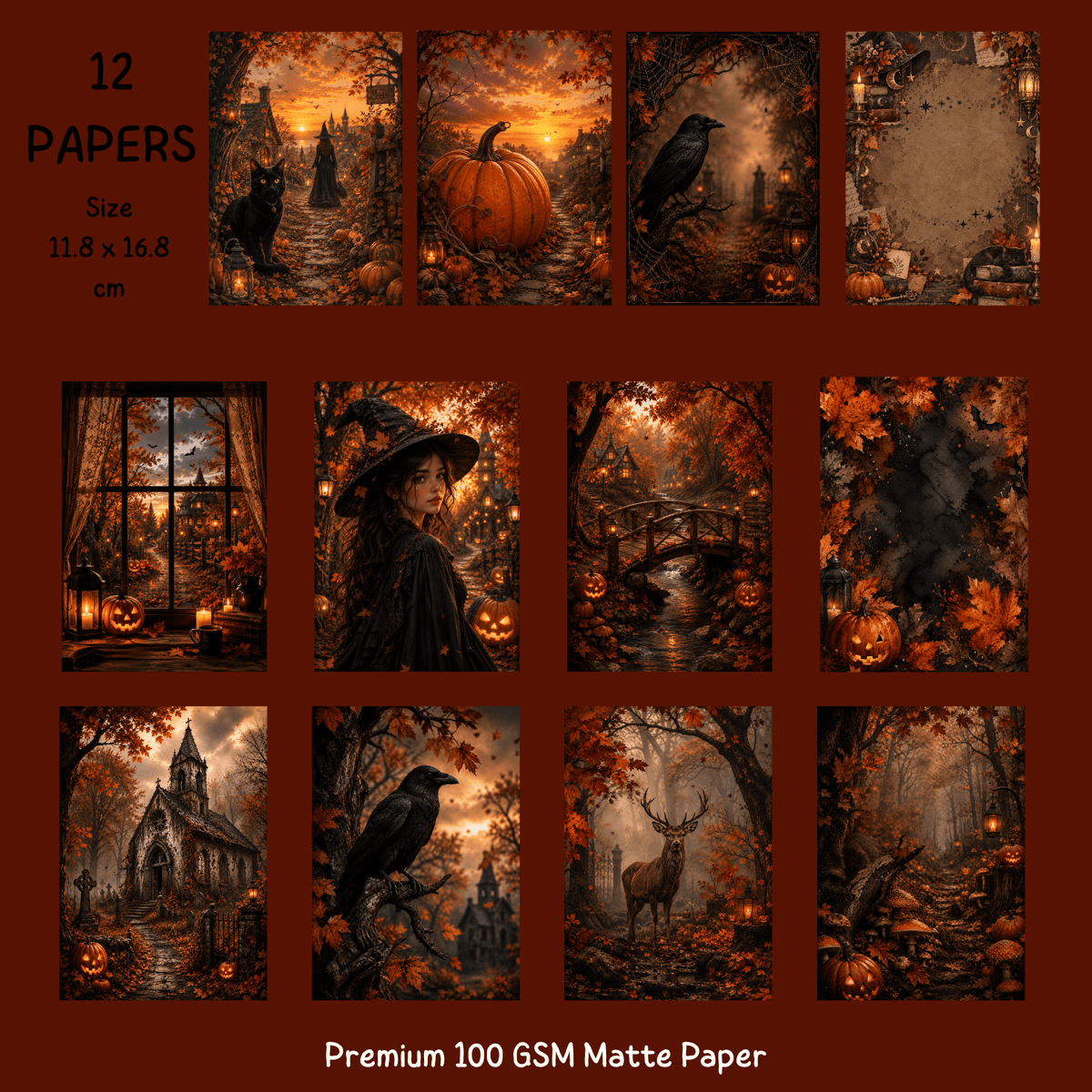 The Witch Series Material Paper