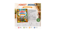 Animal Forest Coloring Book - A4 Size - 15 Unqiue Designs