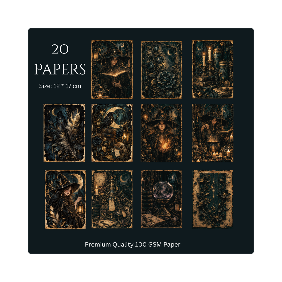 The Witch Series Material Paper