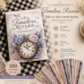 ✨ Timeless Reverie – Scrap Paper Book