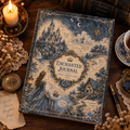 Blue Enchanted Scrap Paper Set