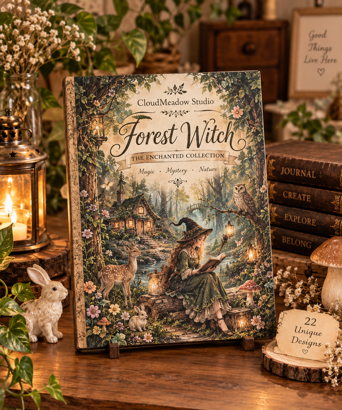 The Witch Series Material Paper